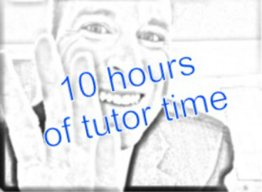 ten hours with an online tutor